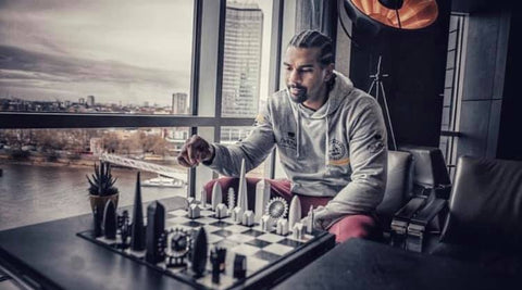 David Haye plays Skyline Chess London Edition