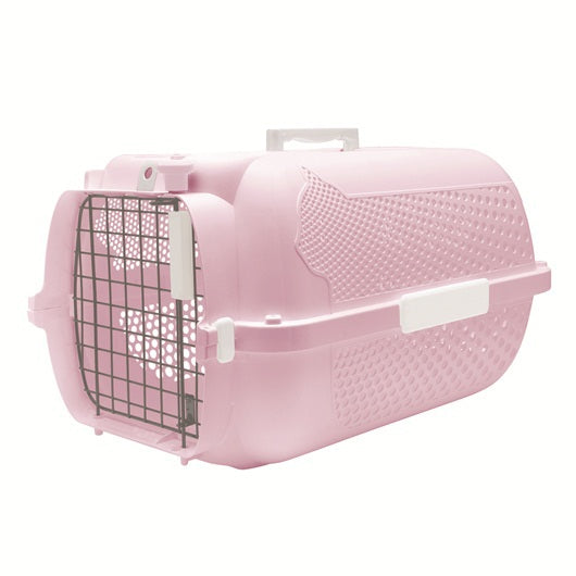 pink cat carrier