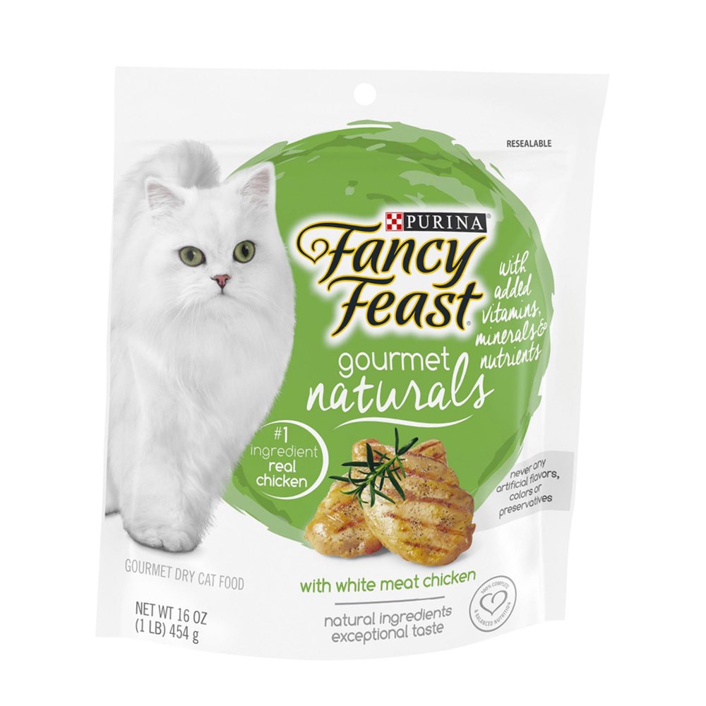 fancy feast dry cat food