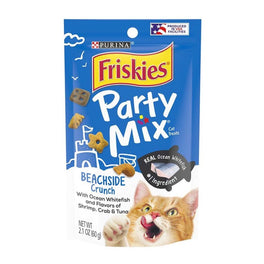 13% OFF: Friskies Party Mix Beachside Crunch Cat Treat 60g - Kohepets
