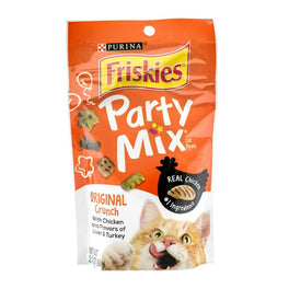 13% OFF: Friskies Party Mix Original Crunch Cat Treat 60g - Kohepets