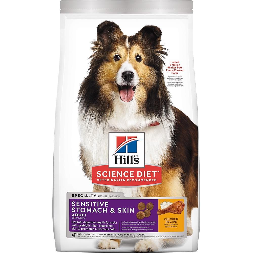 hill's science diet sensitive stomach puppy food