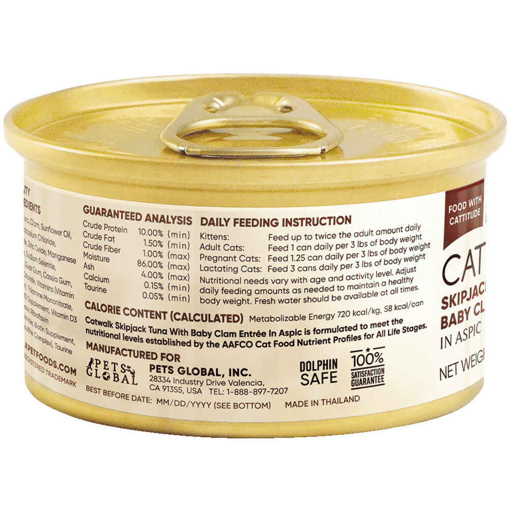 safe canned cat food