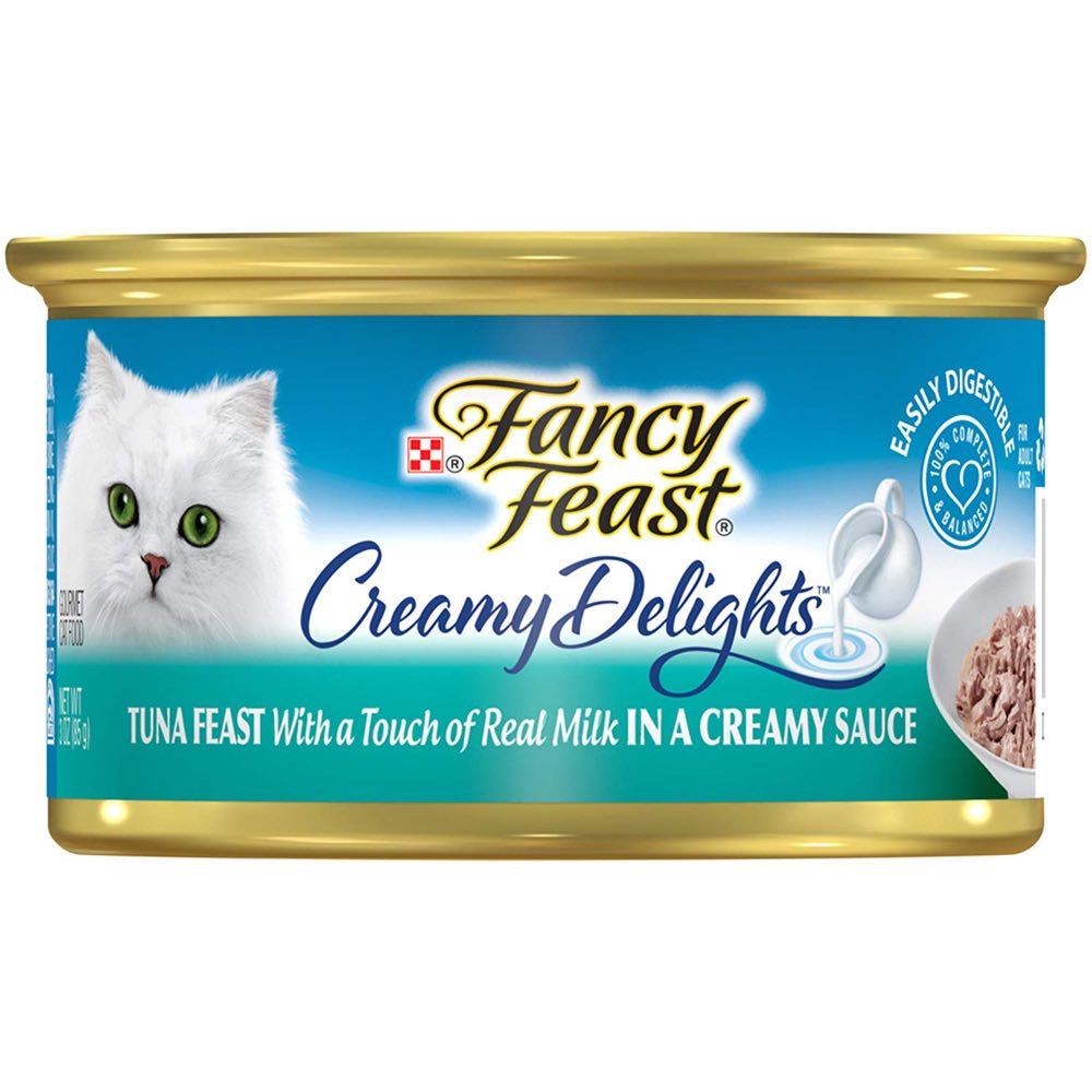 fancy feast cat food cans