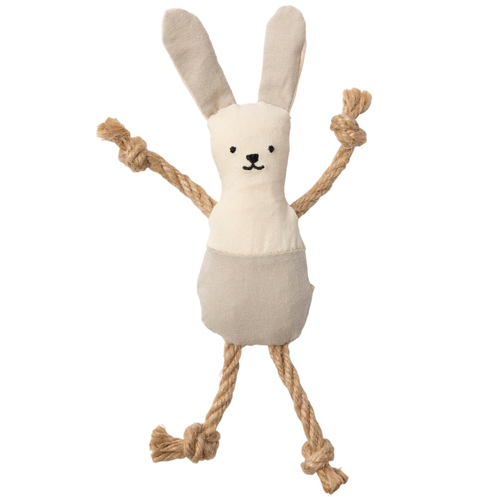 rope bunny plush toy