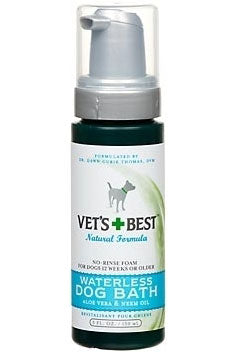 vet's best waterless dog bath