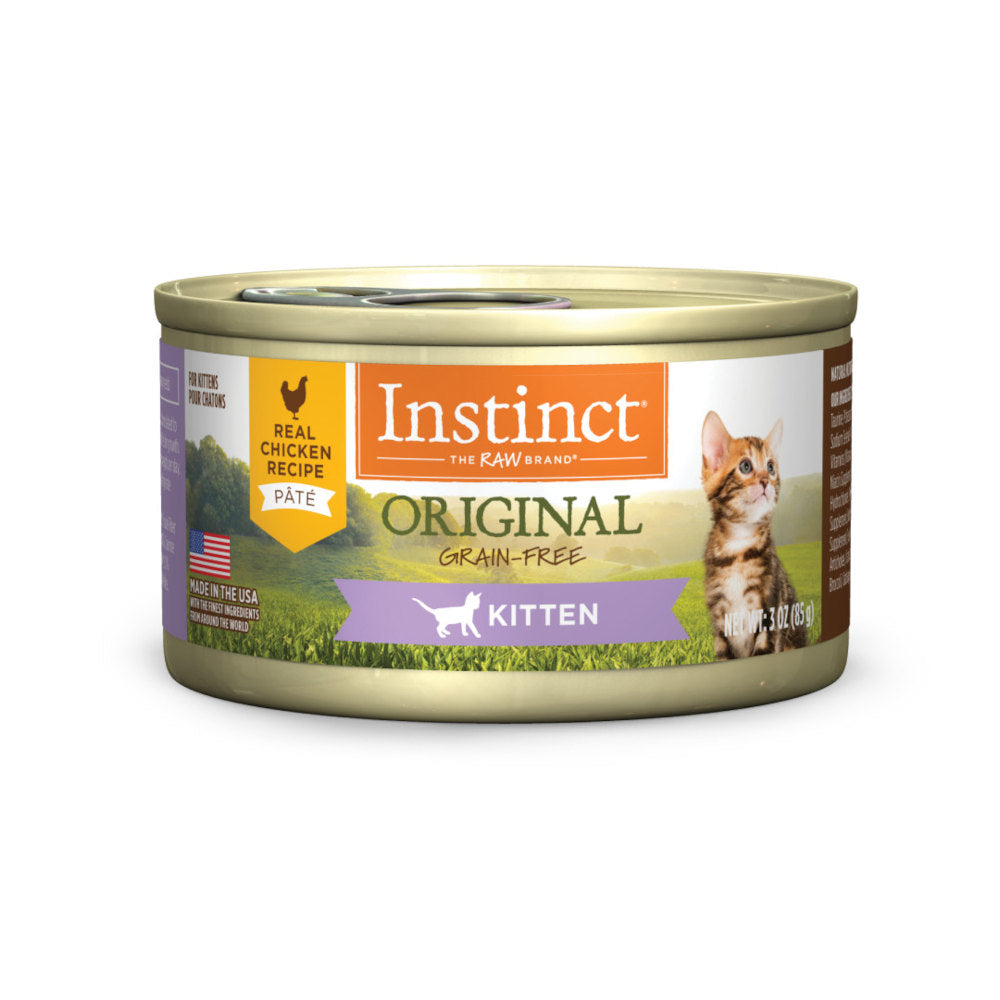 instinct kitten grain free chicken recipe natural canned cat food