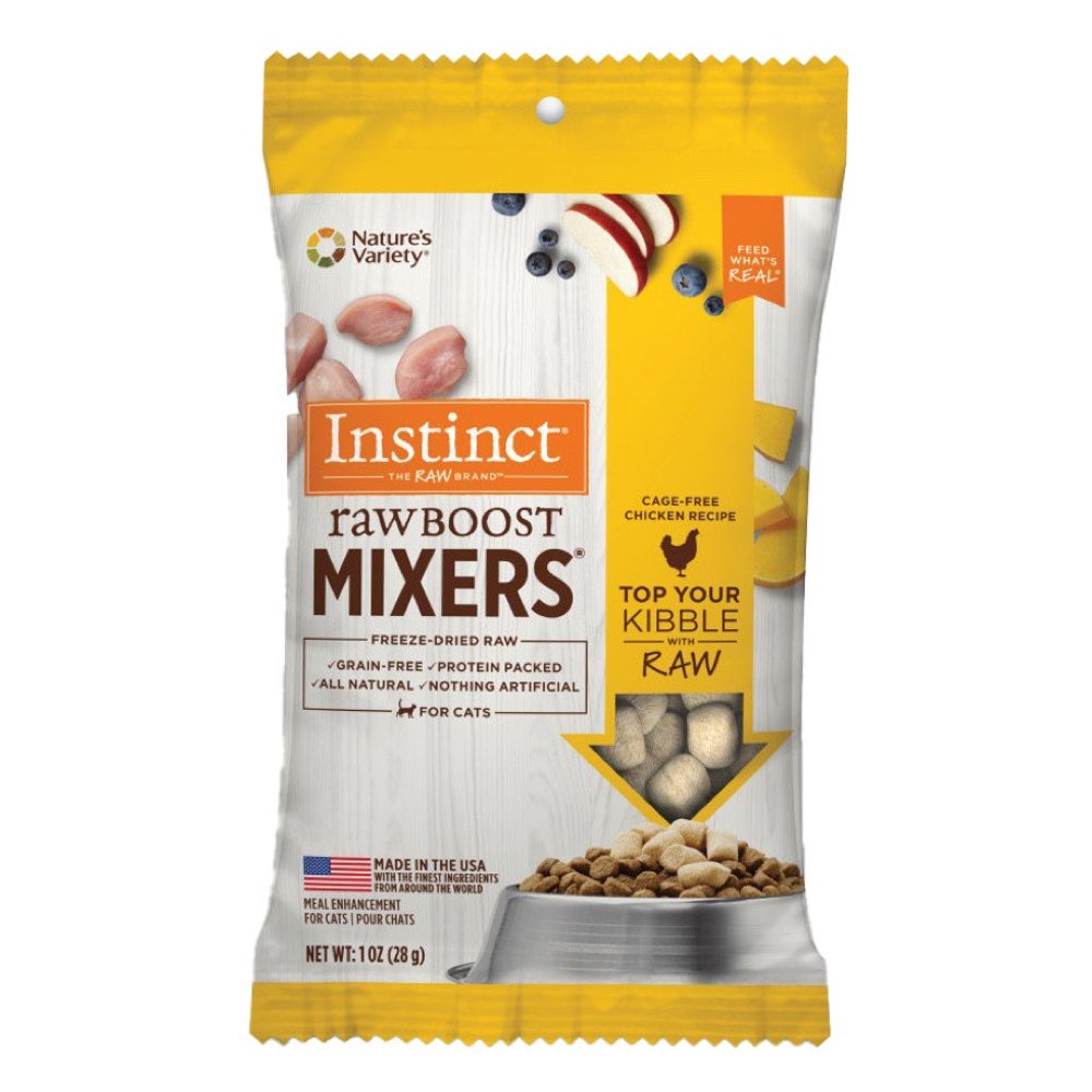 instinct raw mixers