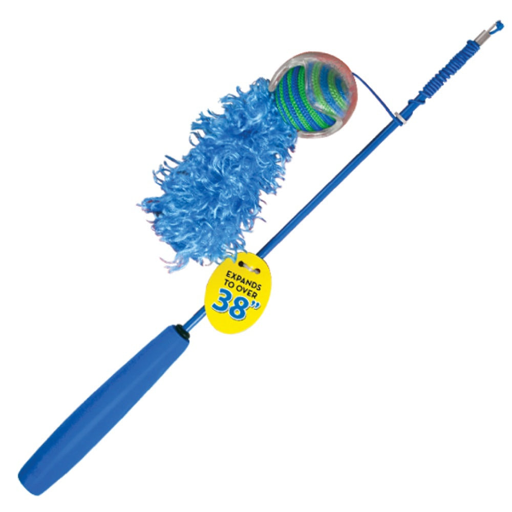 fishing pole cat toy