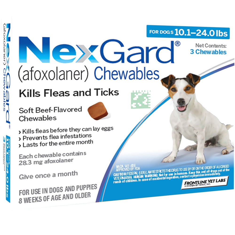 nexgard chewables for small dogs