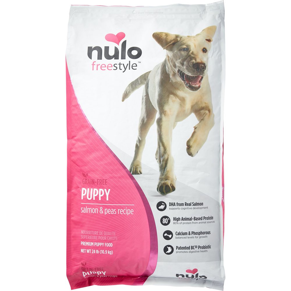 fish free puppy food