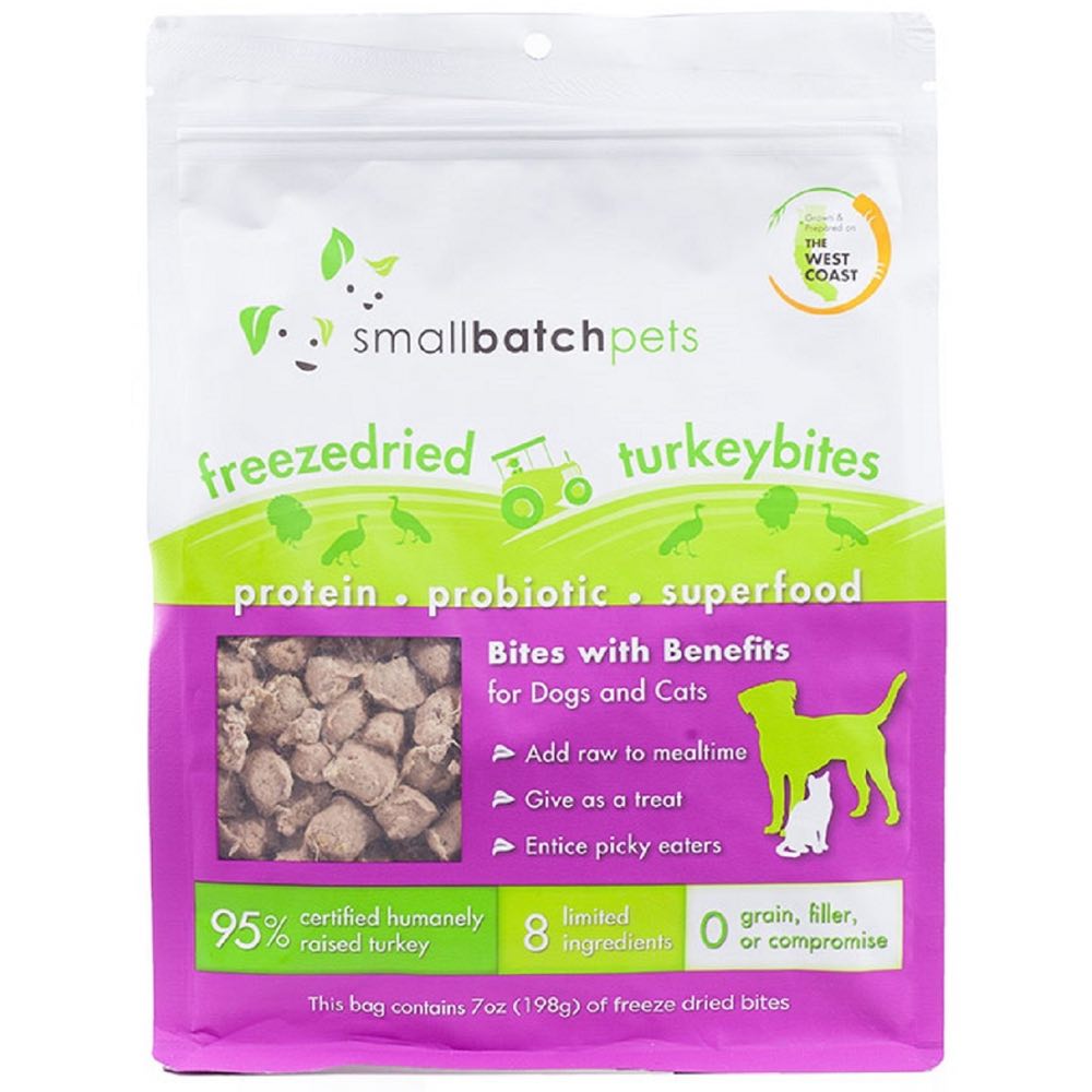 Smallbatch Freeze Dried Turkey Bites 