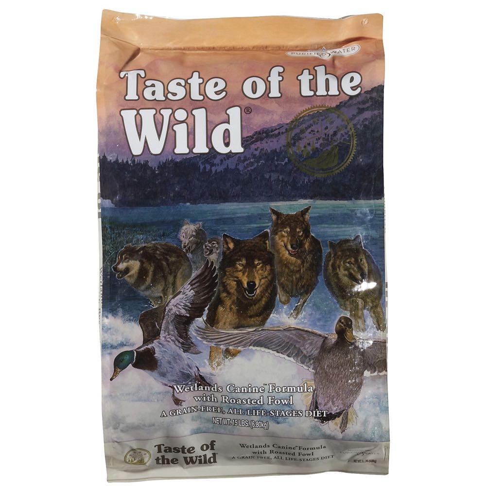 wild wetlands dog food