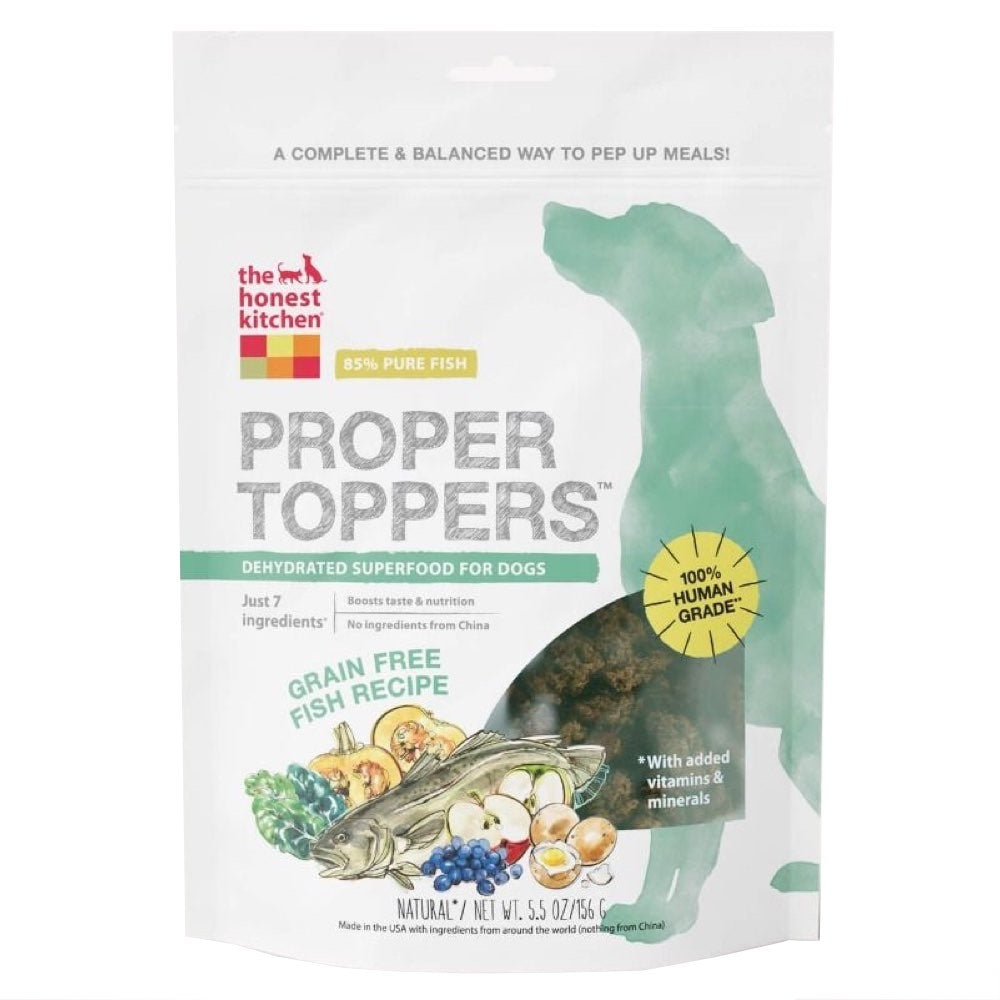 The Honest Kitchen Grain Free Fish Proper Toppers 5 5oz Kohepets