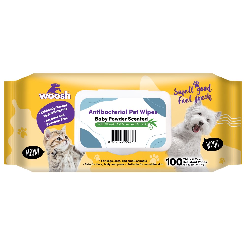 can you use sensitive baby wipes on dogs