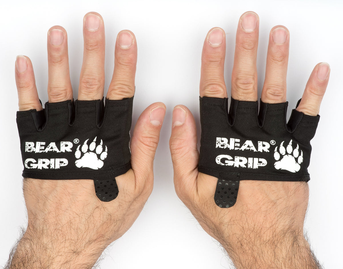 BEAR GRIP Open Workout Gloves For CrossFit Bodybuilding