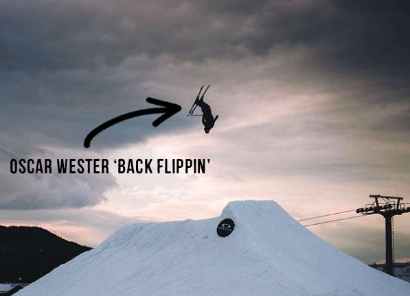 Oscar Westers første backflip