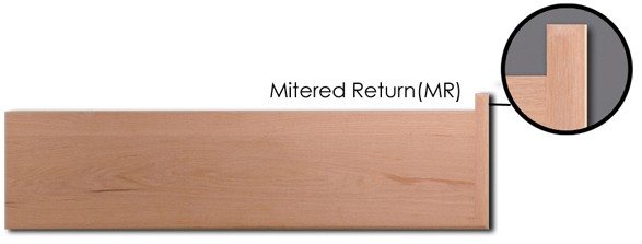 Mitered Return Stair Treads