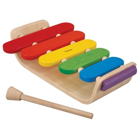 plan toys oval xylophone