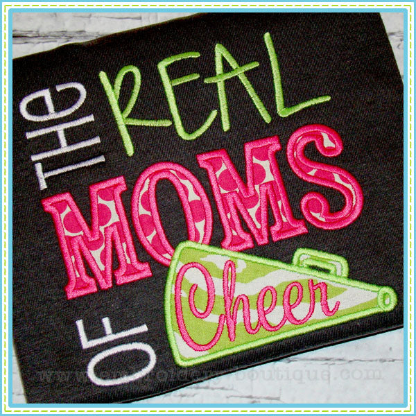 Real MOMS of Cheer Applique, Applique