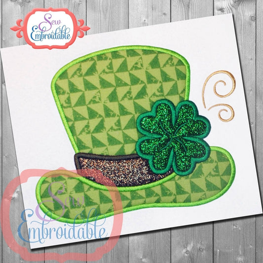 Clover Hat Applique, Applique