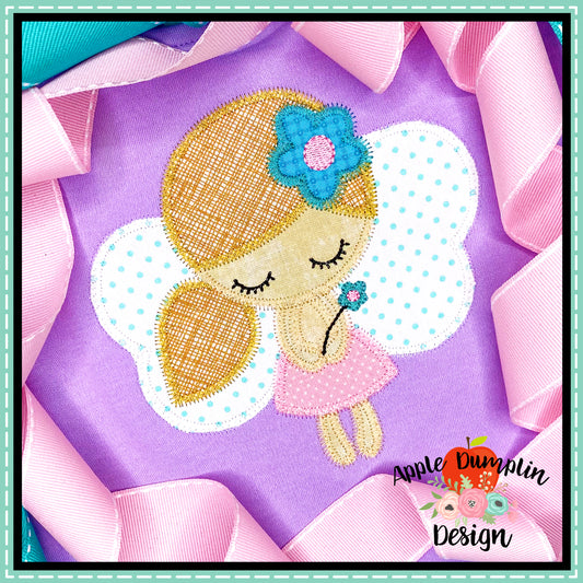 Fairy Zigzag Applique Design, applique