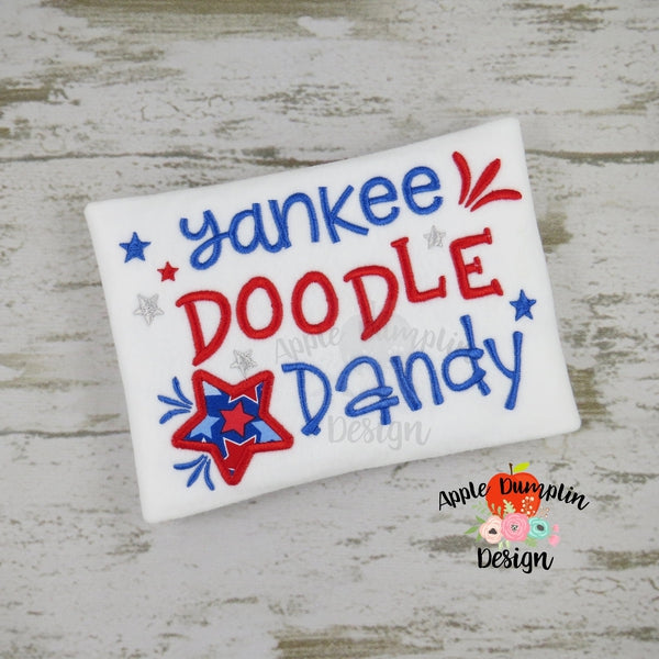 Yankee Doodle Dandy Applique Design, applique