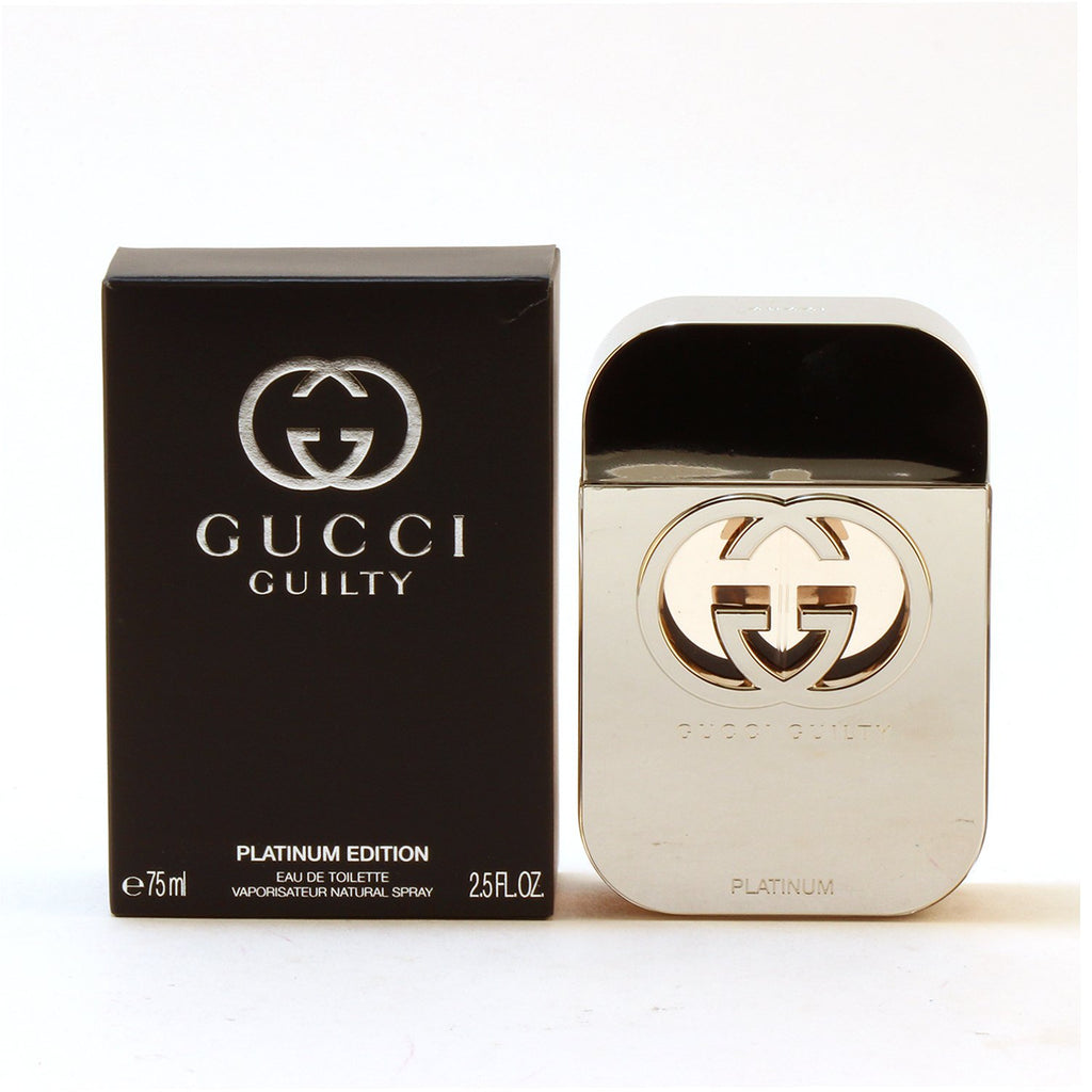 GUCCI GUILTY PLATINUM FOR WOMEN - EAU DE TOILETTE 2.5 OZ – Fragrance Room