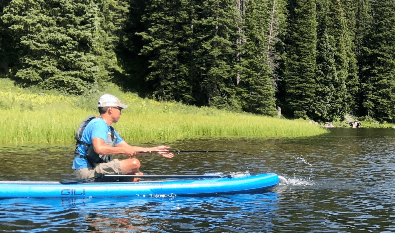 Paddle Board vs Kayak - fishing