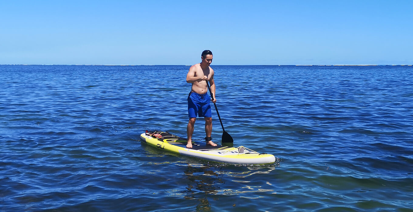Practice Balancing Your Paddle Board