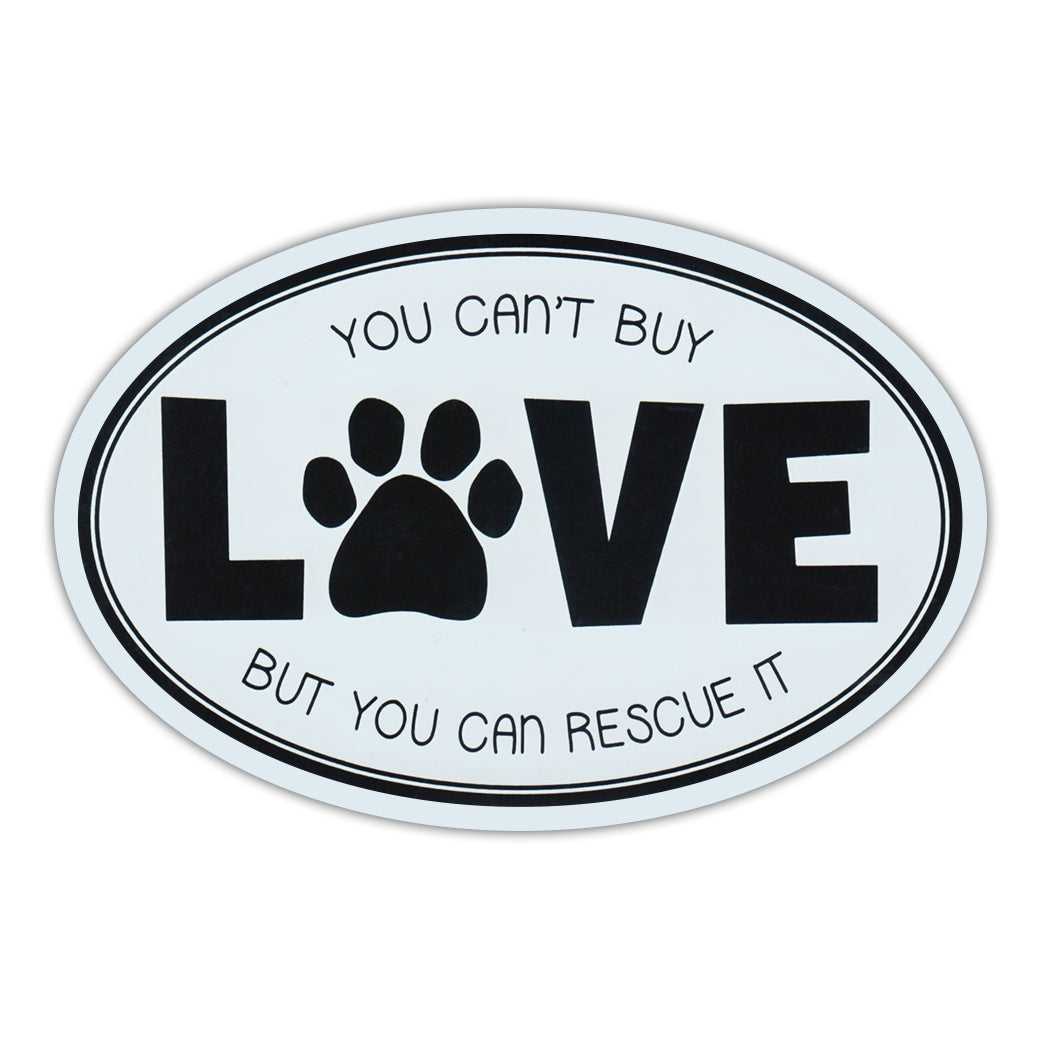 I Love My Dog Oval Magnet  *You Choose Your Breed*  S 