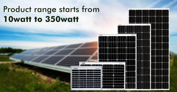 solar panel price range