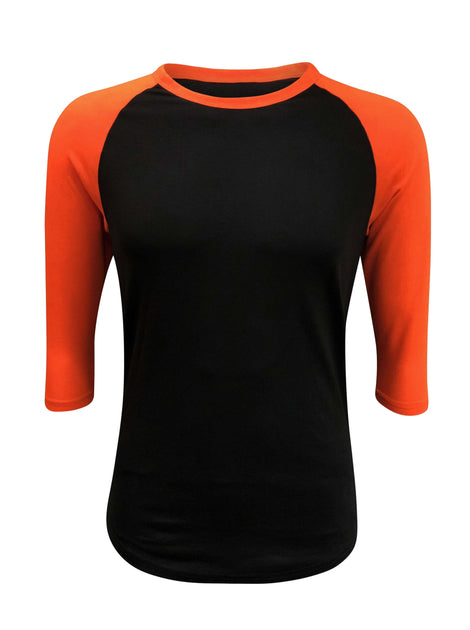 Adult Plain T-Shirt - Neon Sleeves – ILTEX Apparel