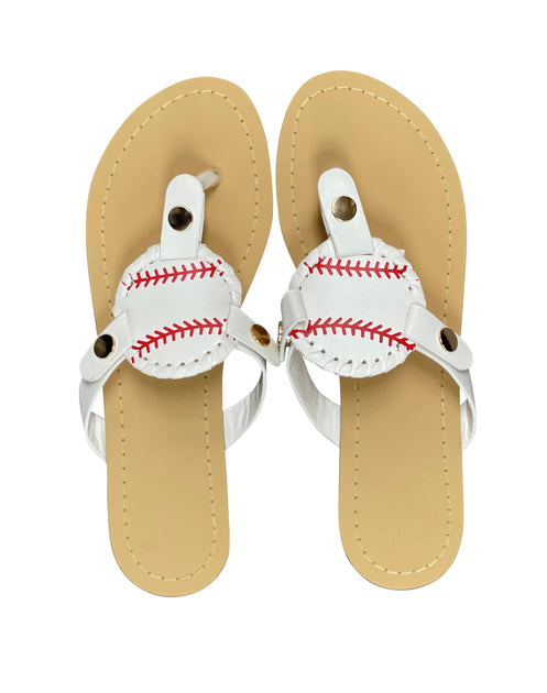 Wholesale Women's Baseball Sandals Flip Flops – ILTEX Apparel