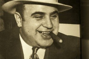 Al Capone, "The Boss of all Bosses." Image source: darkhorizons.com