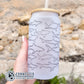 Shark Species Glass Can - sweetsherriloudesigns - 10% donated to ocean conservation
