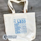 All You Need Is Less Tote - sweetsherriloudesigns - 10% of proceeds donated to ocean conservation