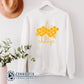 White Bee The Change Crewneck Sweatshirt - sweetsherriloudesigns - 10% of profits donated to the Honeybee Conservancy
