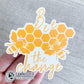 Bee The Change Sticker - sweetsherriloudesigns - 10% of profits donated to the Honeybee Conservancy