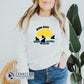 White Bring Back Shark Infested Waters Unisex Crewneck Sweatshirt - sweetsherriloudesigns - Ethically and Sustainably Made - 10% of profits donated to shark conservation and ocean conservation