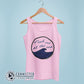 Pink Find Me At The Sea Women's Relaxed Tank Top - sweetsherriloudesigns - 10% of profits donated to Mission Blue ocean conservation