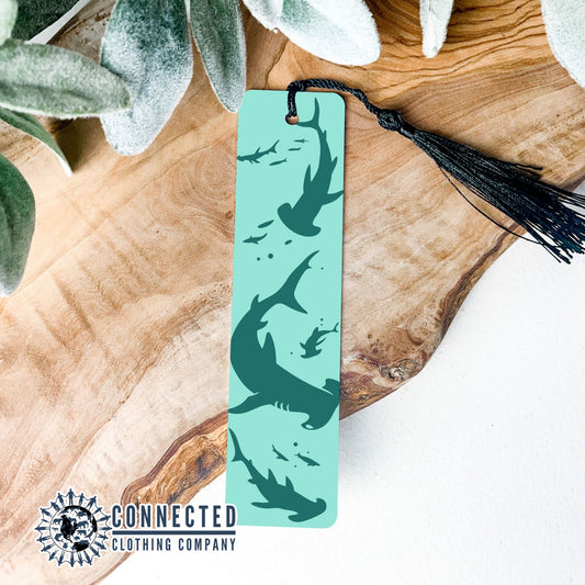 Hammerhead Sharks Bookmark - getpinkfit - 10% of proceeds donated to save the sharks