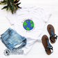 White No Blue No Green Short-Sleeve Tee - sweetsherriloudesigns - Ethically and Sustainably made - 10% of profits donated to ocean conservation