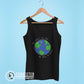 Black No Blue No Green Women's Relaxed Tank - sweetsherriloudesigns - Ethically and Sustainably Made - 10% of profits donated to Mission Blue ocean conservation