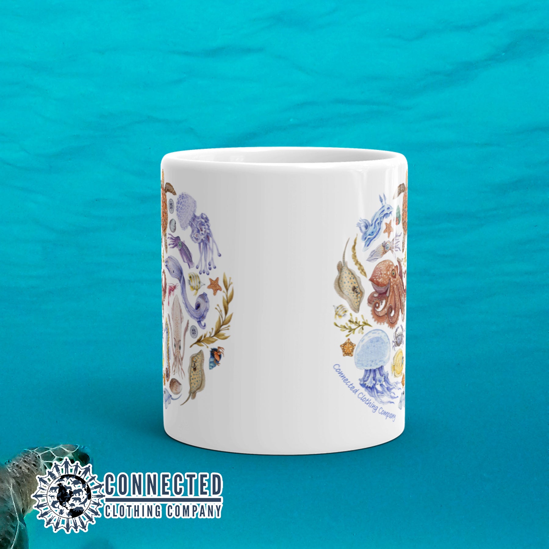 Ocean Sea Creature Classic Mug - sweetsherriloudesigns - Ethical and Sustainable Clothing That Gives Back - 10% donated to Mission Blue ocean conservation