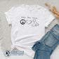 Peace Love Rescue Short-Sleeve Tee - sweetsherriloudesigns - Ethically and Sustainably Made - 10% donated to Villalobos Animal Rescue Center