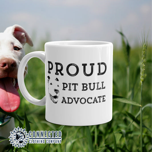 Proud Pit Bull Advocate Classic Mug - sweetsherriloudesigns - Ethically and Sustainably Made - 10% of profits donated to animal rescue organizations