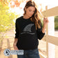 Black Protect Our Sharks Long-Sleeve Tee - sweetsherriloudesigns - Ethically and Sustainably Made - 10% donated to Oceana shark conservation