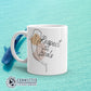 White Respect The Locals Whale Shark Classic Mug - sweetsherriloudesigns - Ethically and Sustainably Made - 10% of profits donated to shark conservation and ocean conservation