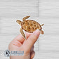 Sea Turtle Watercolor Sticker - sharonkornman - 10% of proceeds donated to ocean conservation